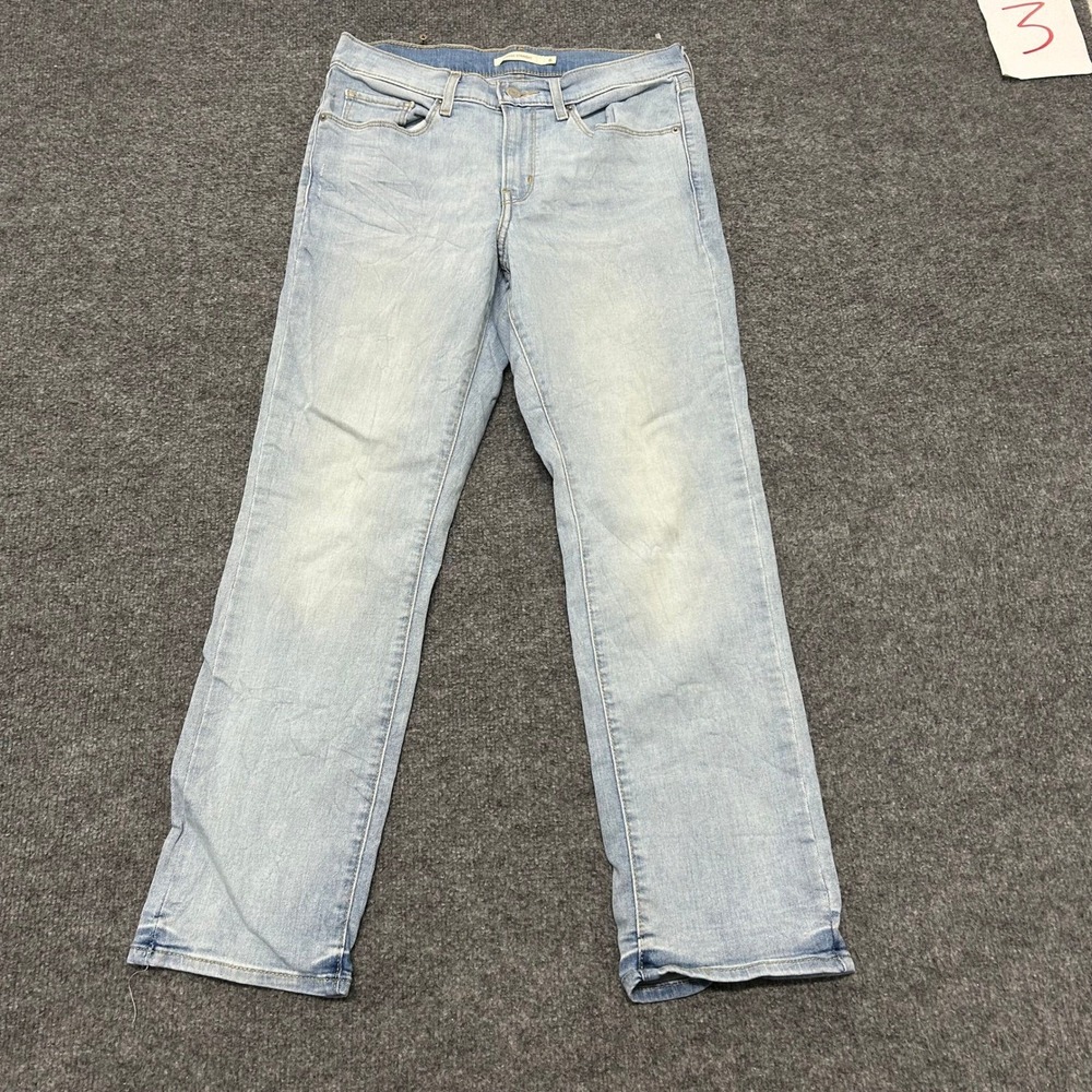 Levi's Jeans Womens Size 6 Light Wash Blue Classic Straight Leg Denim Casual